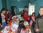 1 Veronika working at the community center of ADRA Albania